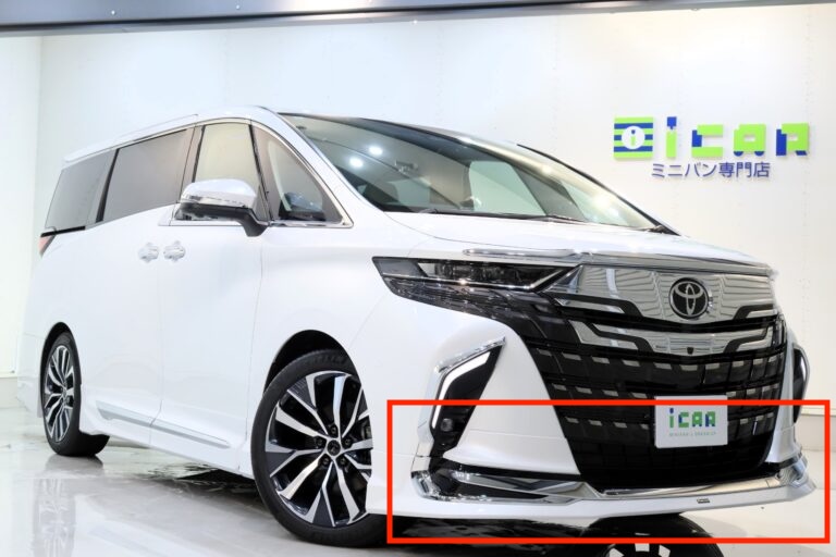 40アルファードモデリスタ（フロントスポイラー）