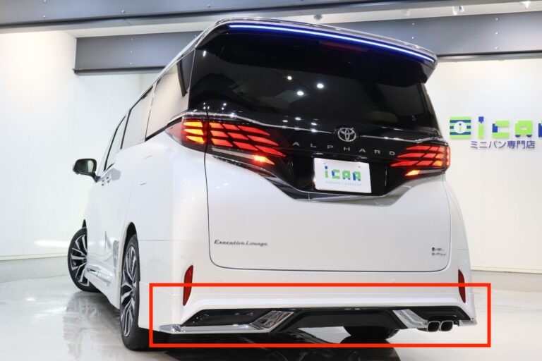 40アルファードモデリスタ（リヤスタイリングキット）