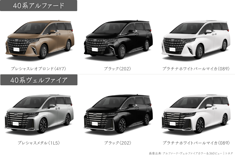 40系アルファードヴェルファイアの違いは？価格・内外装・燃費・サイズ