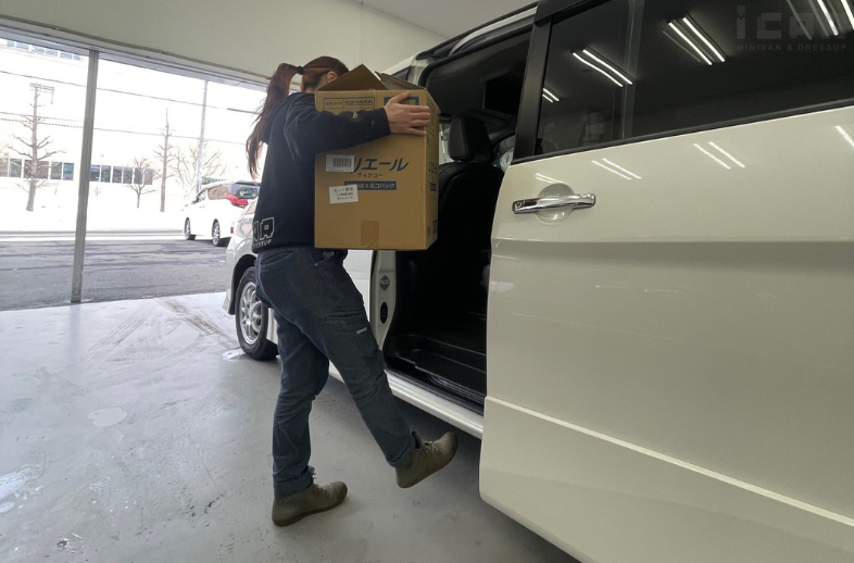 ハンズフリーオートスライドドアイメージ